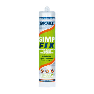SiMP Fix Crystal | Keo dán & sealant đàn hồi SiMP trong suốt một thành phần